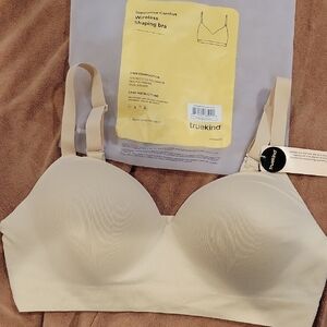 Truekind Beige Wireless Shaping Bra